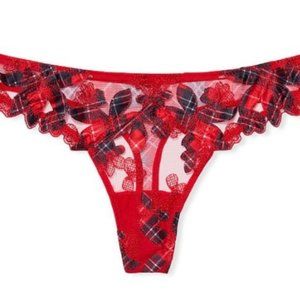 Very Sexy Floral Embroidered Thong Panty